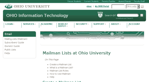 listserv.ohio.edu