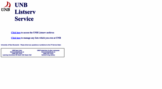 listserv.unb.ca