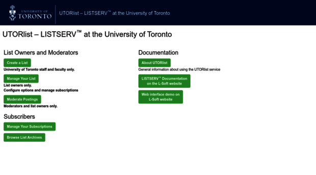 listserv.utoronto.ca