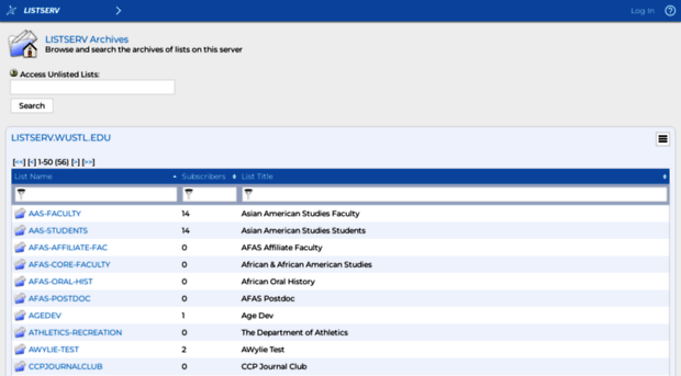 listserv.wustl.edu