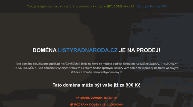 listyradnaroda.cz