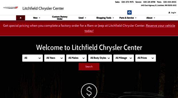 litchfieldchryslercenter.com