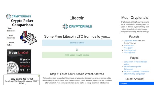 litecoin.cryptorials.io