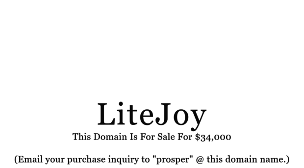 litejoy.com