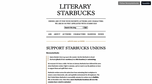 literarystarbucks.com