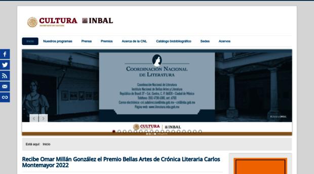 literatura.bellasartes.gob.mx