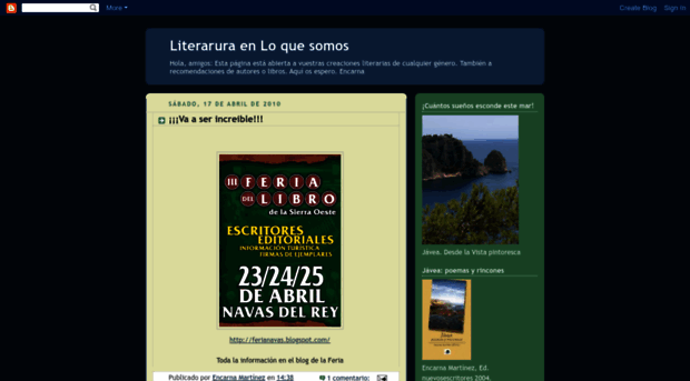 literaturaenloquesomos.blogspot.com