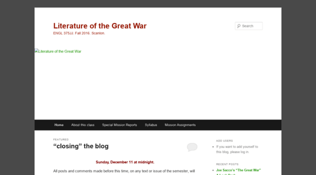 litgreatwarf16.umwblogs.org