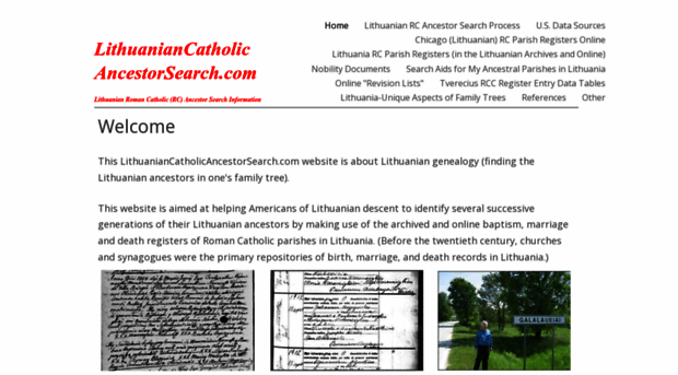 lithuaniancatholicancestorsearch.com