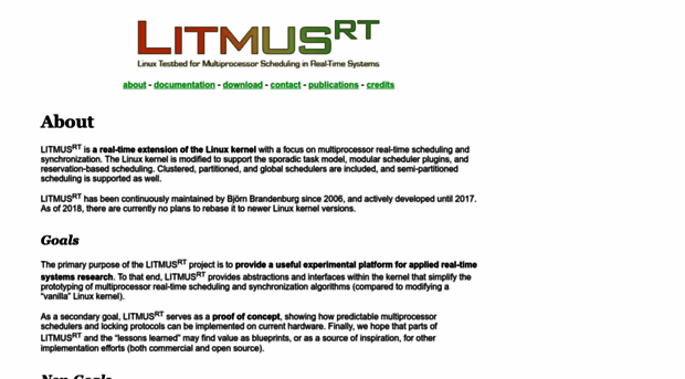 litmus-rt.org