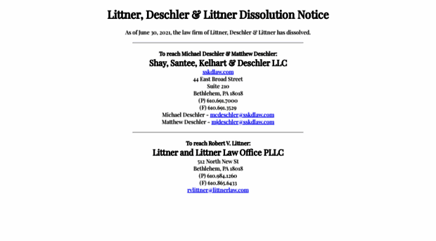 littdeschlaw.com