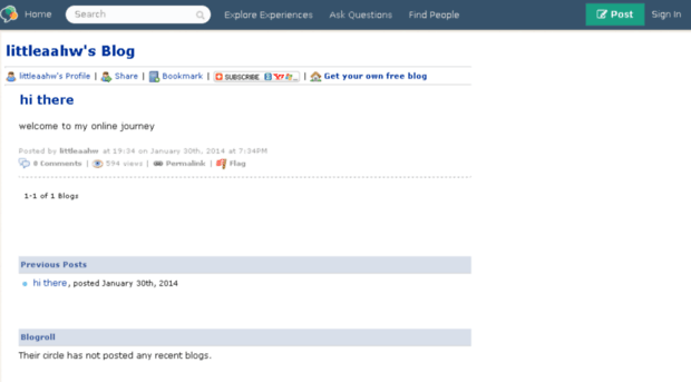 littleaahw.blogs.experienceproject.com