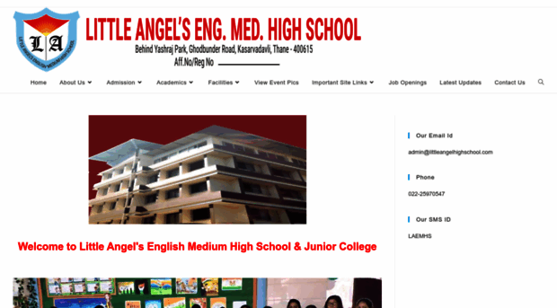 littleangelhighschool.com