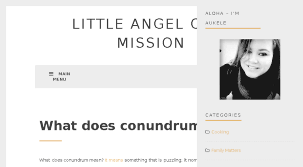 littleangelonamission.com