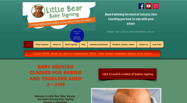 littlebearbabysigning.com