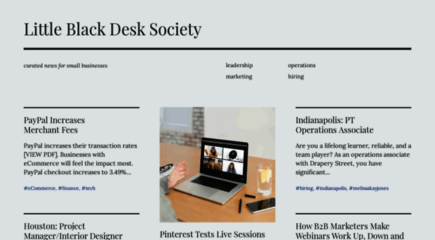 littleblackdesksociety.com