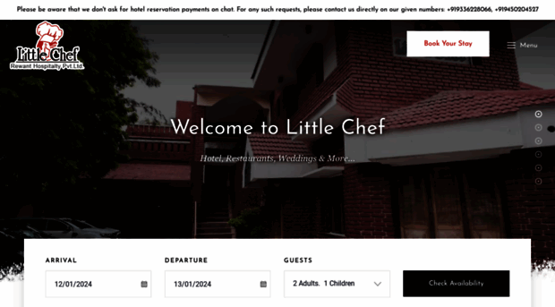 littlechefhotel.com