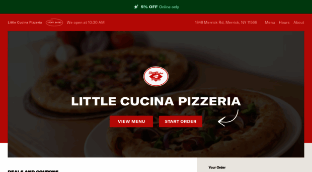 littlecucinapizzeriamerrick.com