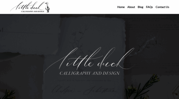 littleduckcalligraphy.com