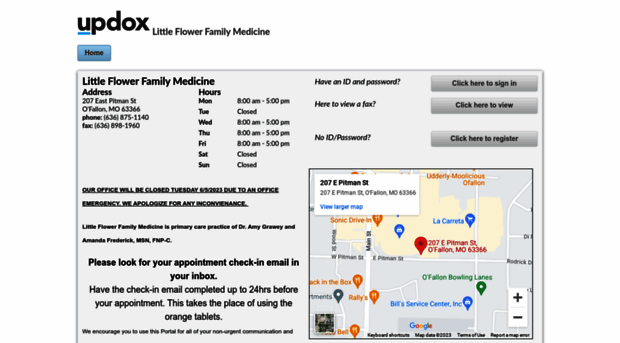 littleflowermd.myupdox.com