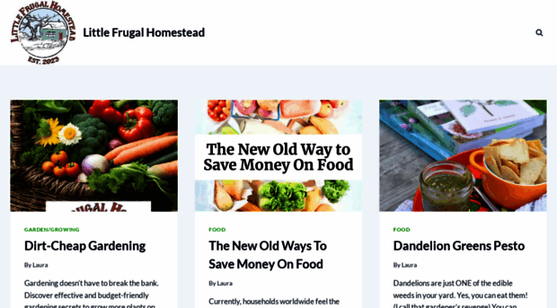 littlefrugalhomestead.com