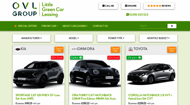 littlegreencarleasing.com