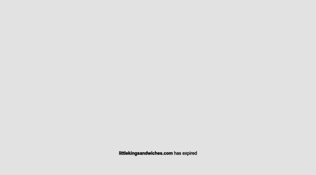 littlekingsandwiches.com