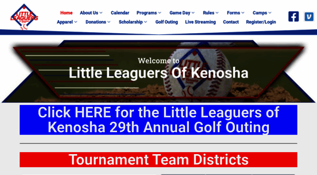 littleleaguersofkenosha.com