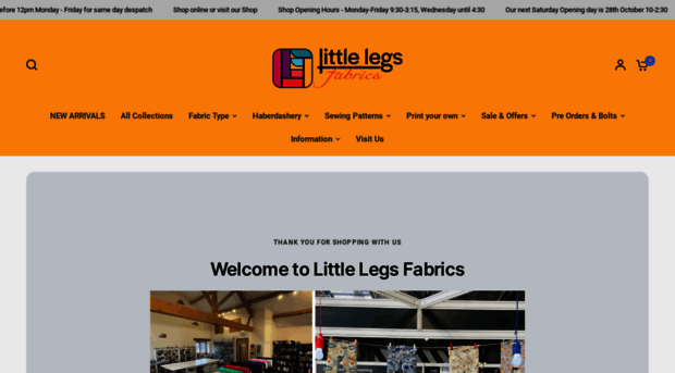 littlelegsfabrics.co.uk