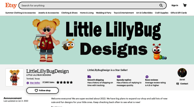 littlelillybugdesigns.com