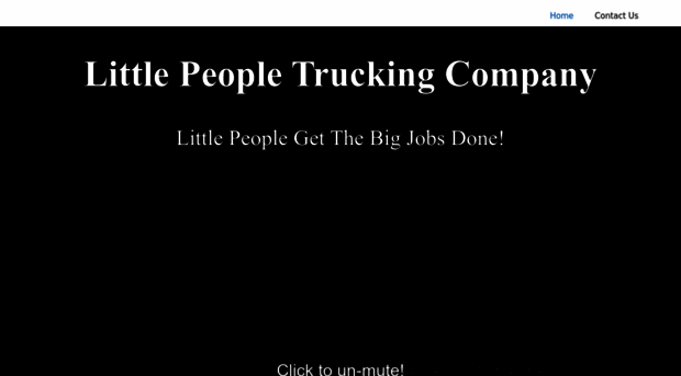 littlepeopletruckingcompany.com