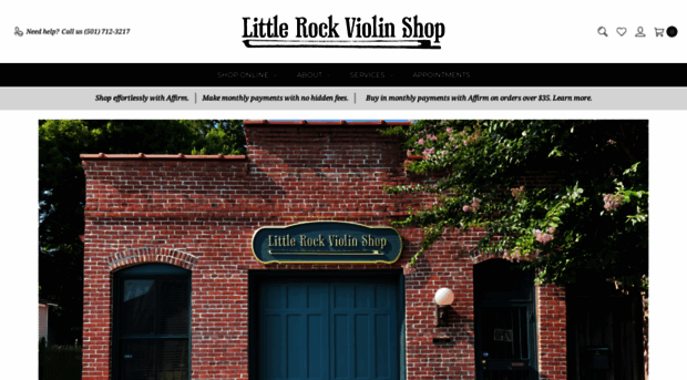 littlerockviolinshop.com