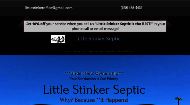 littlestinkersepticservice.com