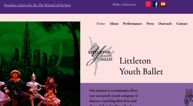 littletonyouthballet.org