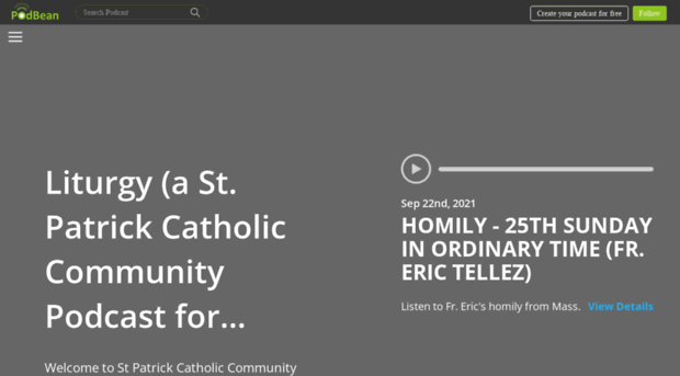 liturgysundayreadingshomilies.podbean.com