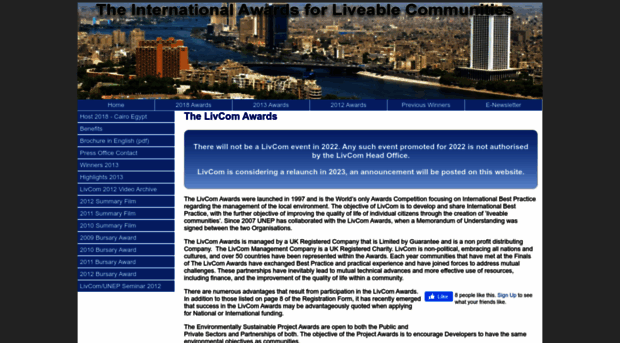 livcomawards.com