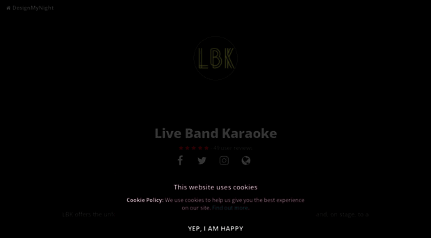 live-band-karaoke.designmynight.com