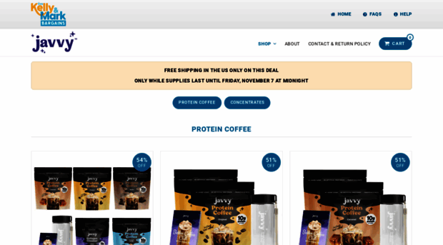 live-javvycoffee.myshopify.com