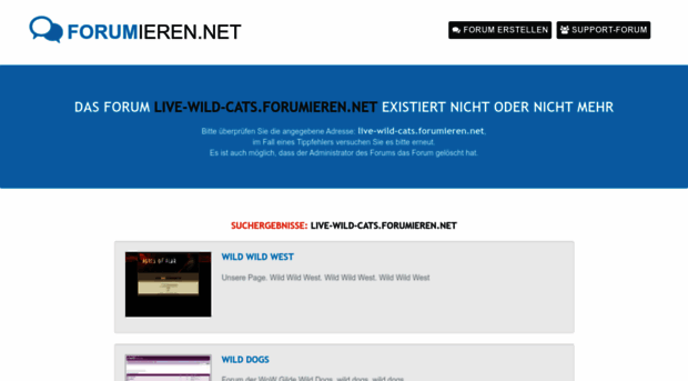 live-wild-cats.forumieren.net