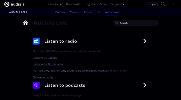 live.audials.com