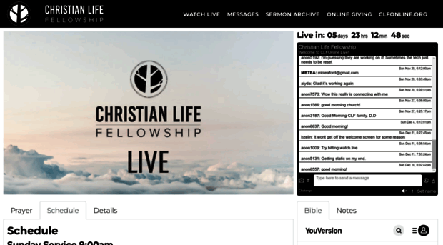 live.clfonline.org