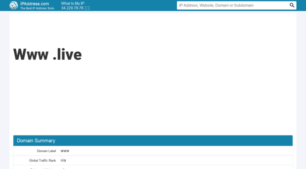 live.ipaddress.com