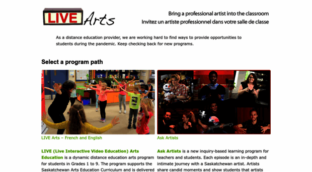 livearts.ca