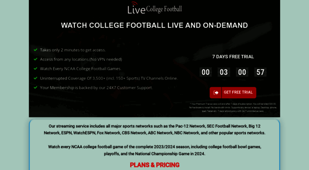 livecollegefootball.net