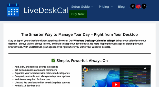 livedeskcal.com