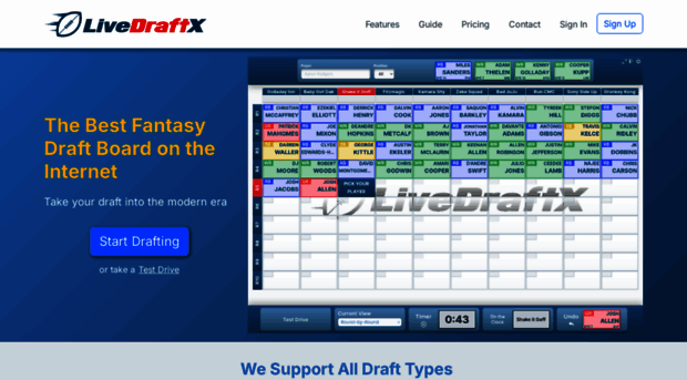 livedraftx.com