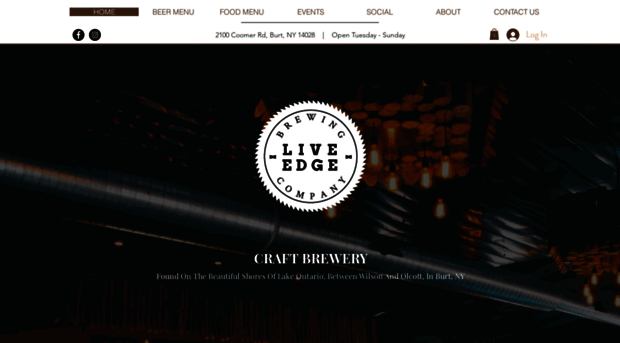 liveedgebrewingcompany.com