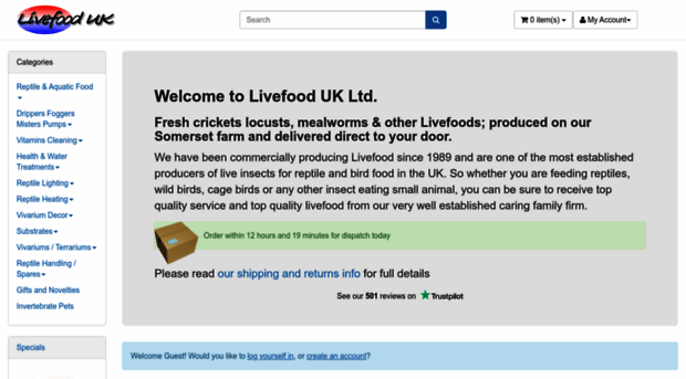 livefoodshop.co.uk