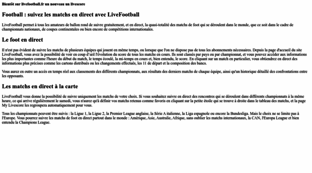 livefootball.fr