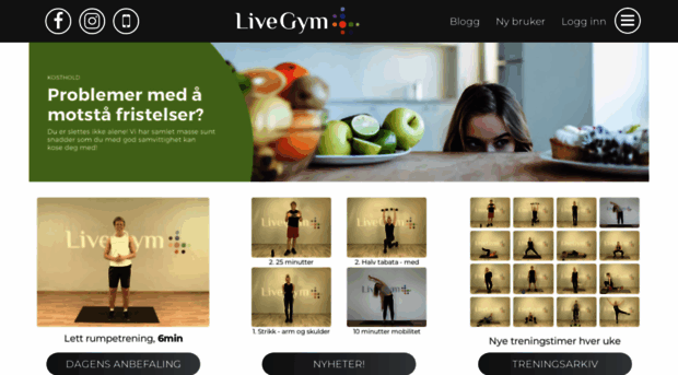 livegym.no